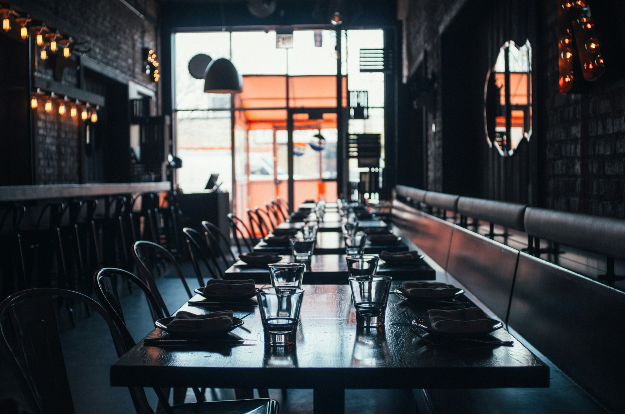 The corner table